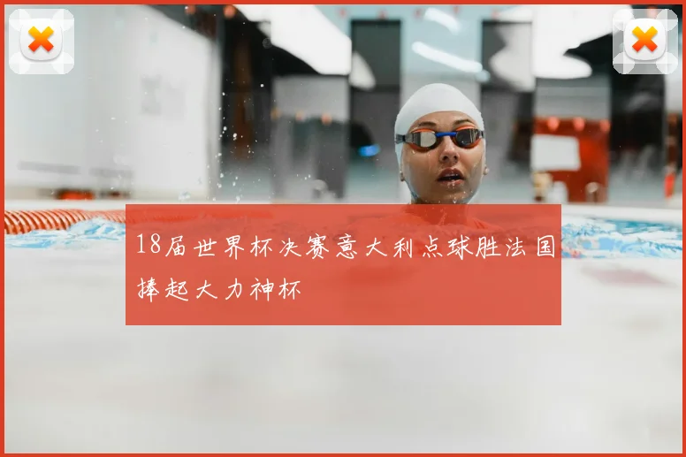 18届世界杯决赛意大利点球胜法国捧起大力神杯