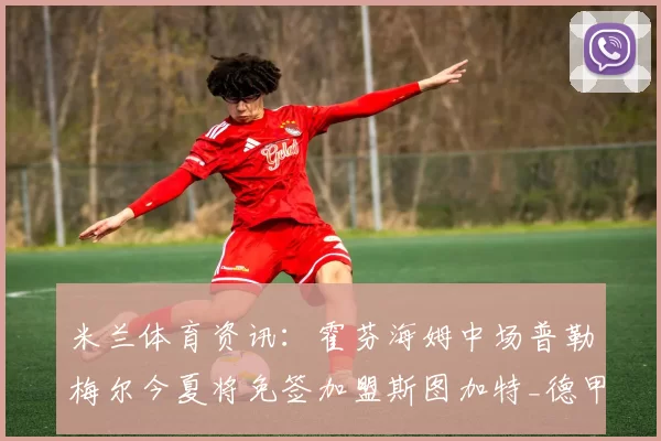 米兰体育资讯：霍芬海姆中场普勒梅尔今夏将免签加盟斯图加特_德甲_能力_球员