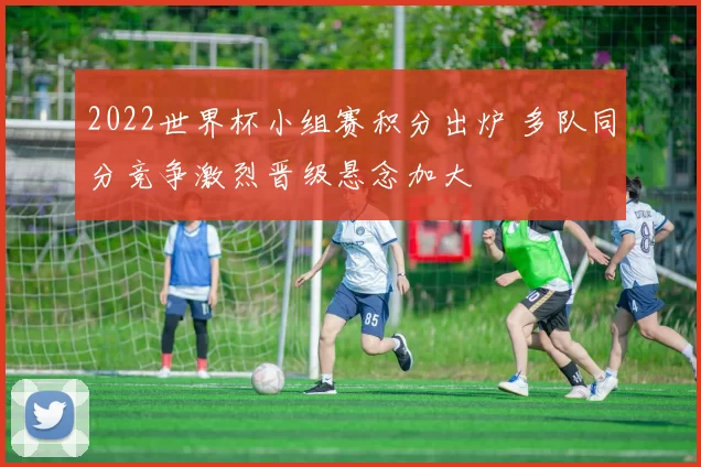 2022世界杯小组赛积分出炉 多队同分竞争激烈晋级悬念加大