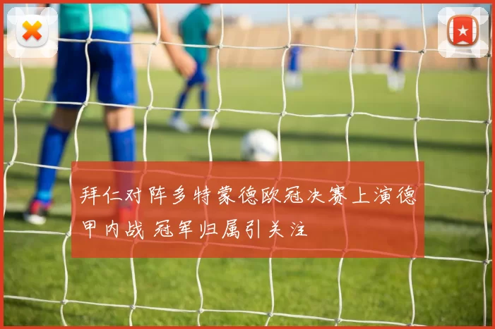 拜仁对阵多特蒙德欧冠决赛上演德甲内战 冠军归属引关注